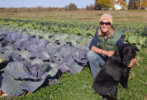 Sarah Woutat founded Uproot Farm because of her love for farming. Photo courtesy of Uproot Farm