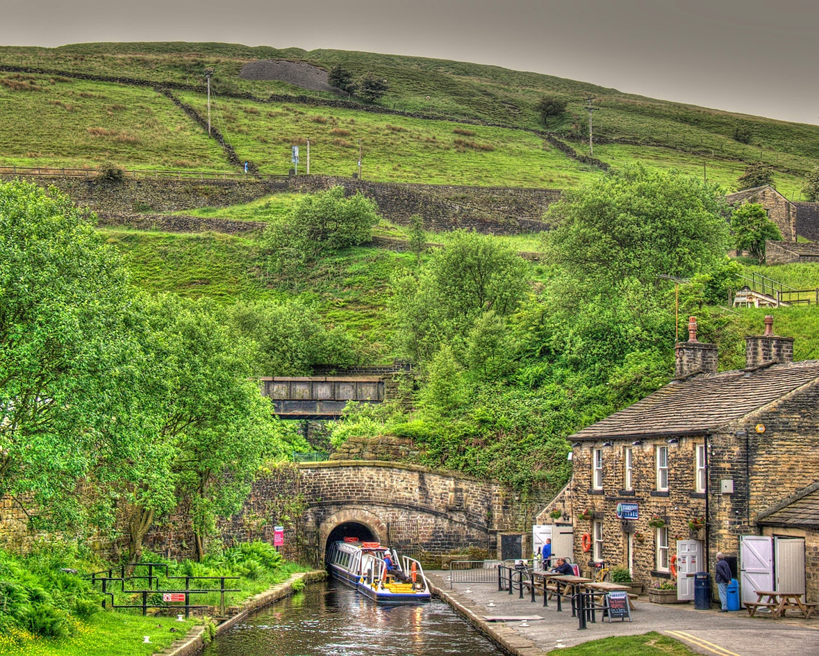 Entrance to Standedge Tunnel, Marsden, West Yorkshire. Credit 54north