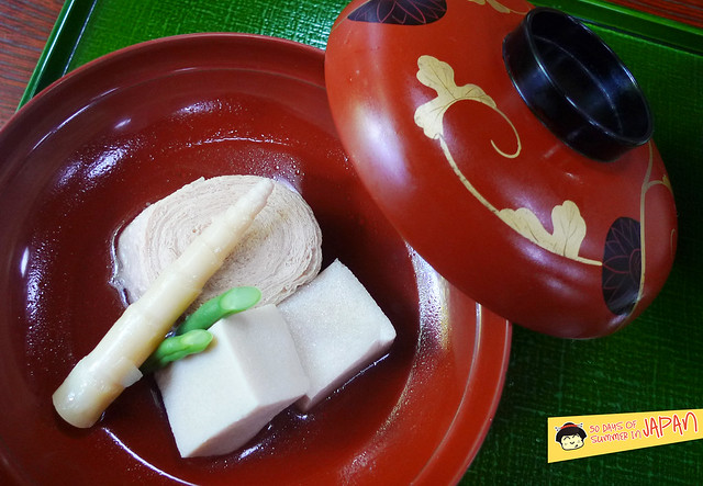 SASANOYUKI - tofu restaurant - yuba and koya tofu