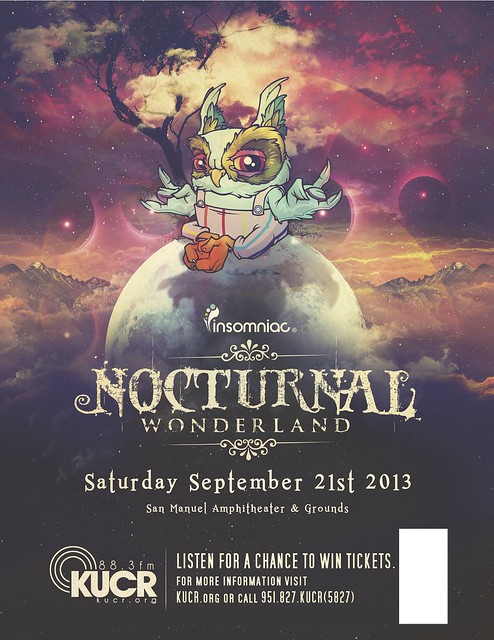 Nocturnal Wonderland Ticket Giveaway on KUCR!!!
