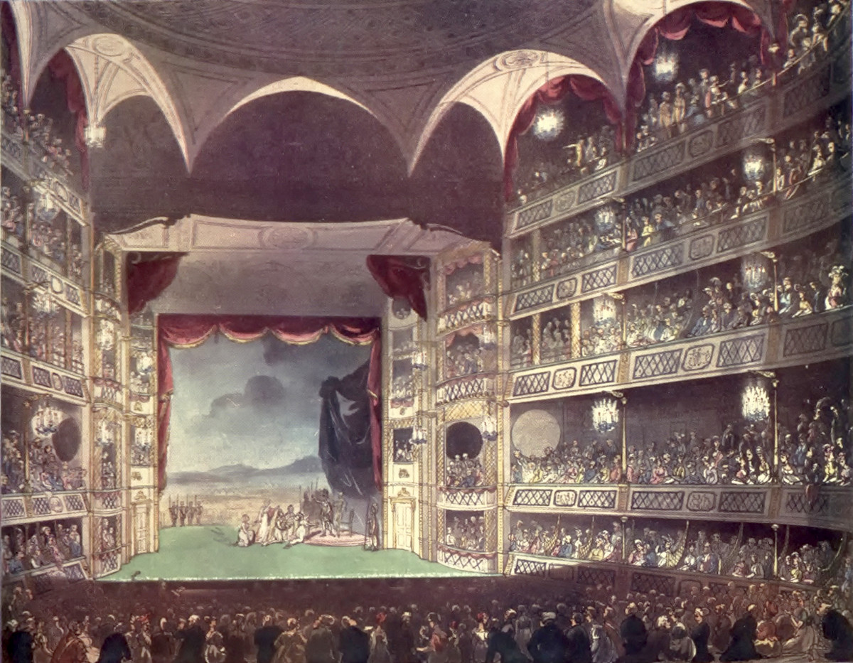 Drury Lane Theatre, 1807