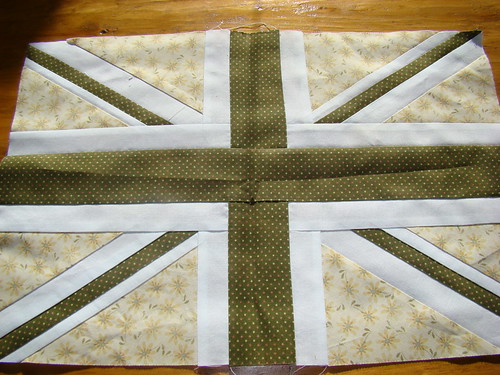 Union Jack block for Sam in Stars in Their Eyes