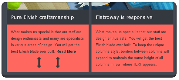 Responsive Email Template FlatroWay - Metro & Flat - 9