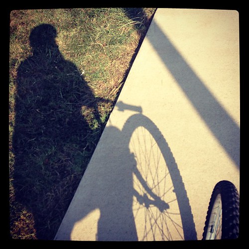 Bike ride #shadow #fmsphotoaday