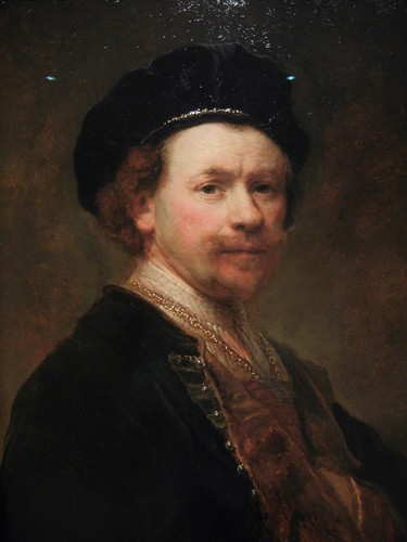 DSCN7597 _ Self-Portrait (detail), c. 1636-38, Rembrandt van Rijn (1606-1669), Norton Simon Museum, July 2013