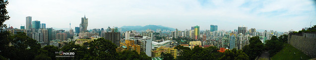 panoramic macau city view
