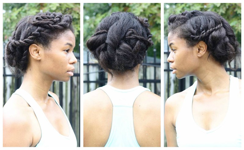 elegant protective style after