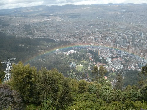 Rainbow - Monserrate - Bogotá, Colombia, May 2013