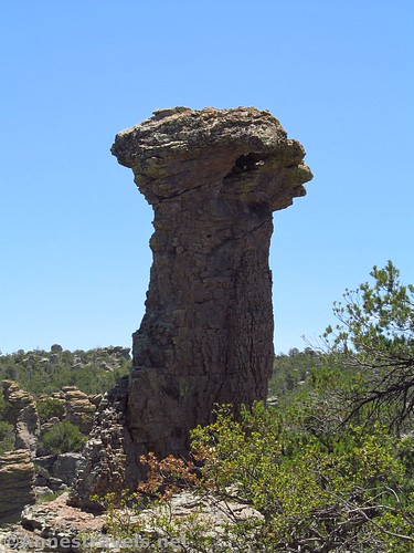 Thor's Hammer, Heart of Rocks Loop Trail, Chiricahua National Monument, Arizona