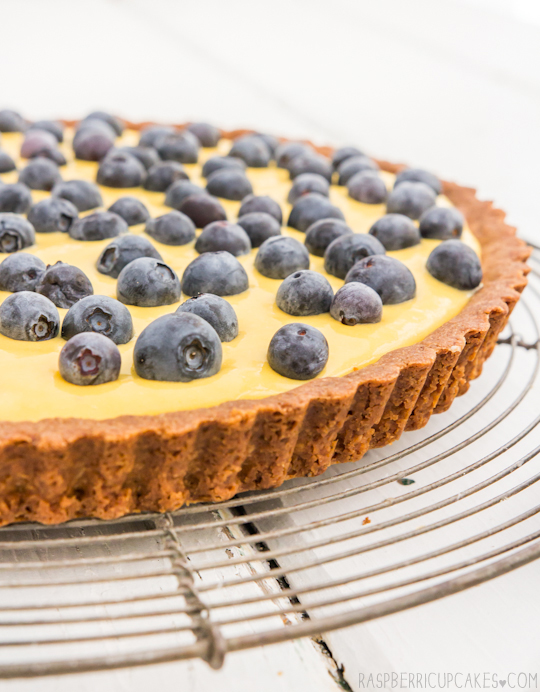 Mango Curd Tart with Toasted Coconut Crust