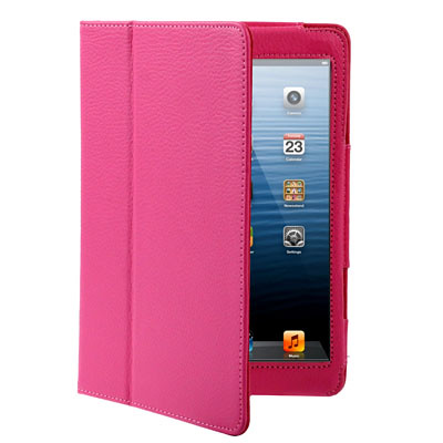 Ipad Mini Pink Case With Vertical Stand by gogetsell