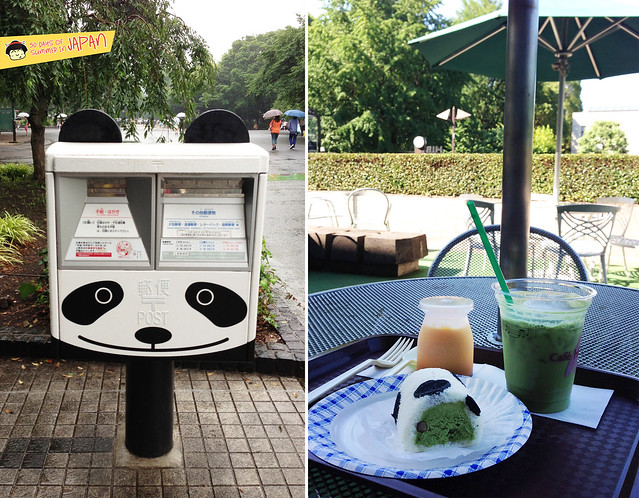 cafe hibiki - ueno park - Panda roll cake