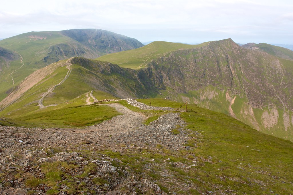 From Grisedale Pike towards Hopegill Head