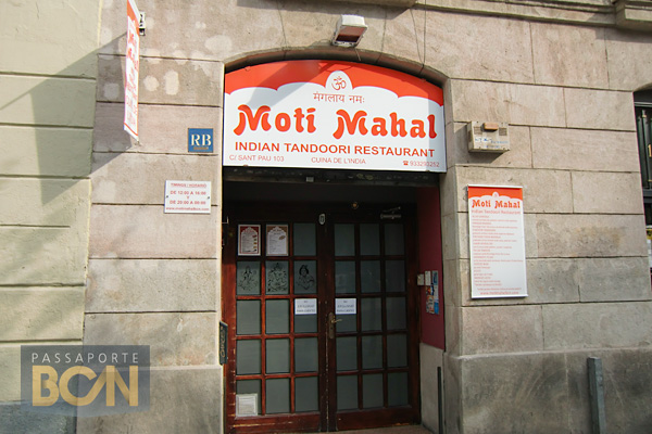 restaurante Moti Mahal, Barcelona