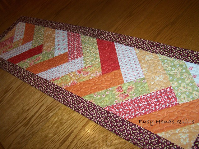 Tapestry Herringbone Table Runner