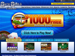 Rich Reels Casino Home