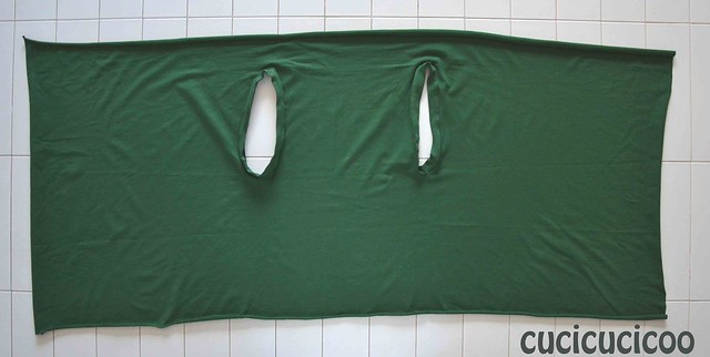 Simple rectangle vest