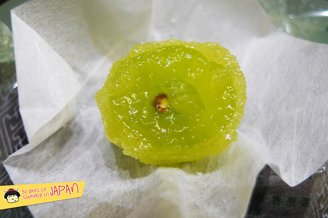 japanese jelly sweets grape 2 - Ecute - JR Ueno Station