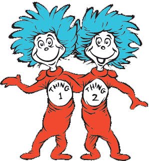 Thing 1 and 2 - Inspiration