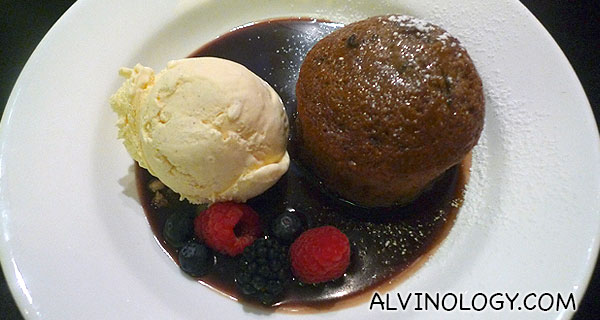 Baked Ginger Date Pudding - S$15