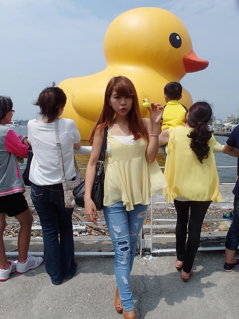 20130920看黃色小鴨（≧∇≦）