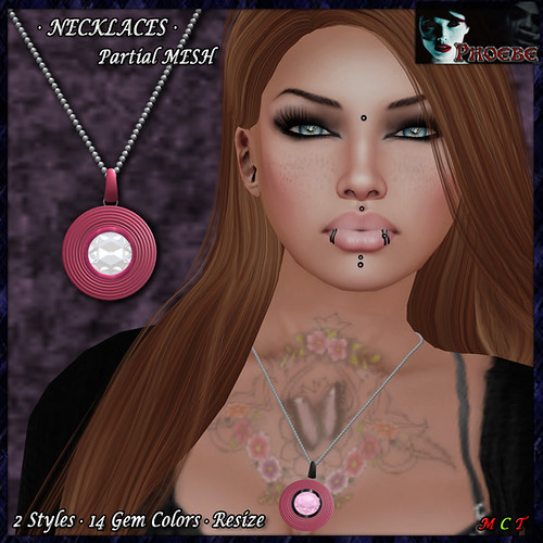 P Nadia Necklaces ~Pink~ (P-MESH)