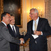 The Honorable Franco Frattini, Ambassador Claudio Bisogniero and Dr. Hans Binnendijk