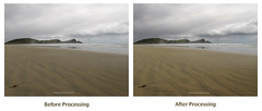 Before/After Processing