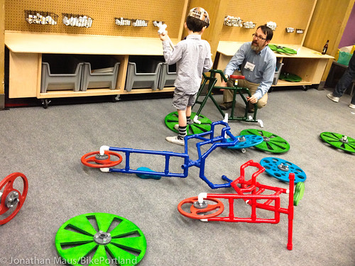 Cycle City exhibit at Children's Museum-23