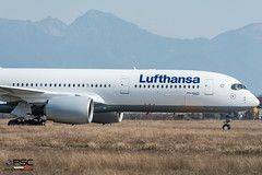 2017/03/12 Montichiari LIPO - Lufthansa A350-900 D-AIXB
