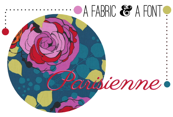 Parisienne + Rebecca Bischoff Blythe Park Floral Teal