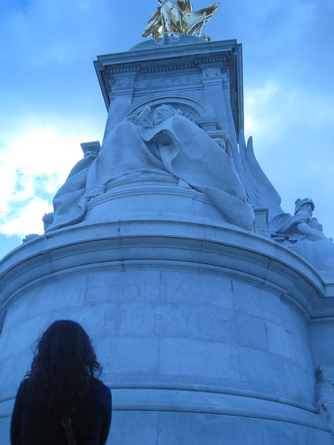 Looking up to Queen Victoria