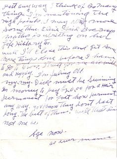 Elsie Eddlemon Letter 1 Mar 1965 - 2