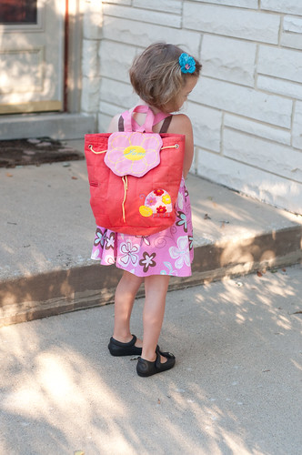 First day of 4 year old preschool