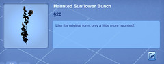 Haunted Sunflower Bunch