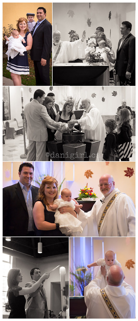 journalistic storytelling photos of a christening in a church
