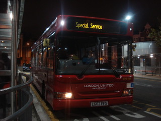 London United DPS648 on Route 533, Hammersmith
