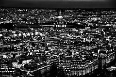 Tour Eiffel en noir & blanc.  [décembre 2013]