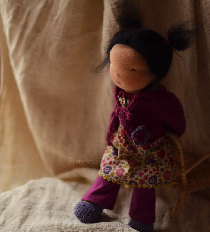 Jona, 12 inch waldorf inspired doll