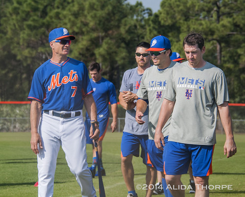 Bob Geren and spring training with the Mets by Alida's Photos