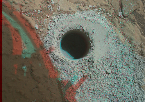 Curiosity MAHLI Sol 279 Cumberland anaglyph