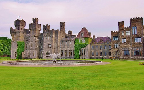 Ashford Castle on the Mayo/Galway Border in Ireland