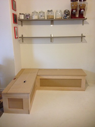 kitchen benches banquette with storage