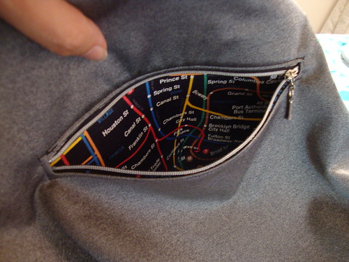 interior zipper pocket
