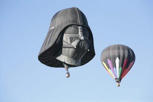 Darth Vader at Balloon Fiesta 2013 006