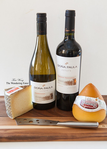 Doña Paula Estate Chardonnay and Cabernet Sauvignon wines