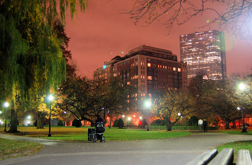 Boston from the Public Garden (by: Chris Devers, creative commons)