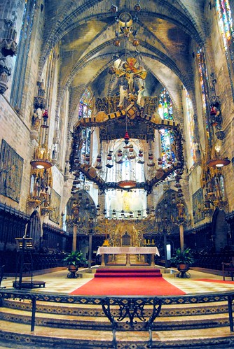 The Main Altar of La Seu