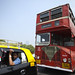 Double decker bus in Bombay