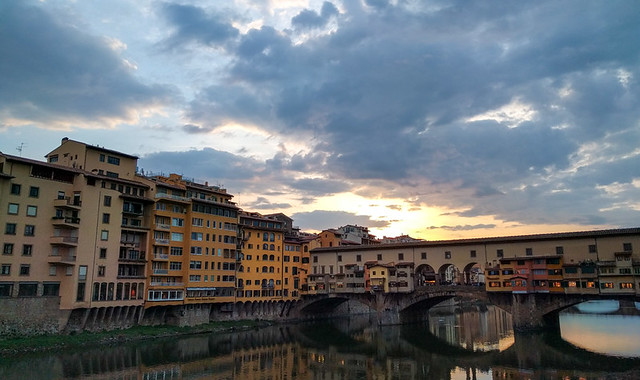 Ponte Vecchio @ sunset
